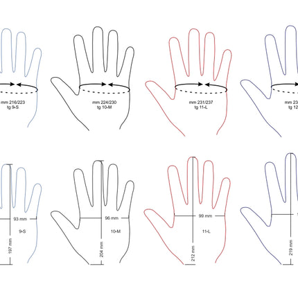 Sabelt G32 Sim racing gloves