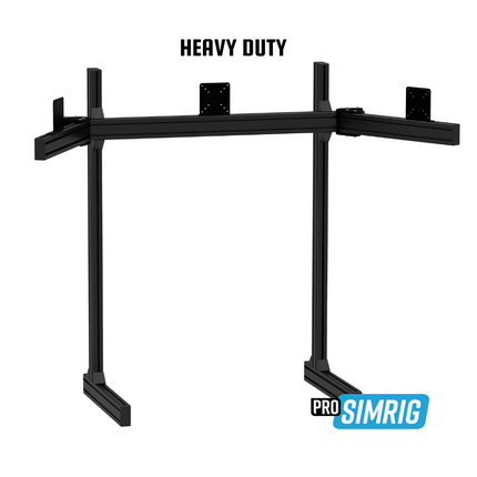 PRO SIMRIG Monitor Ständer Triple Monitor schwarz