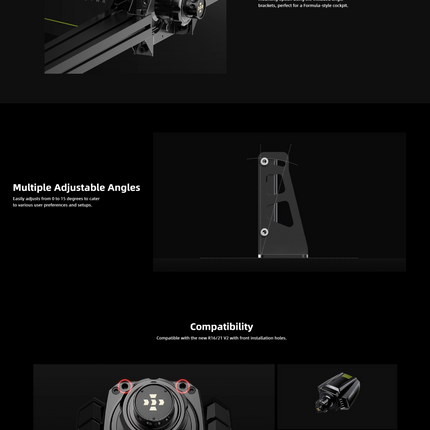 Moza Racing Front Mounting