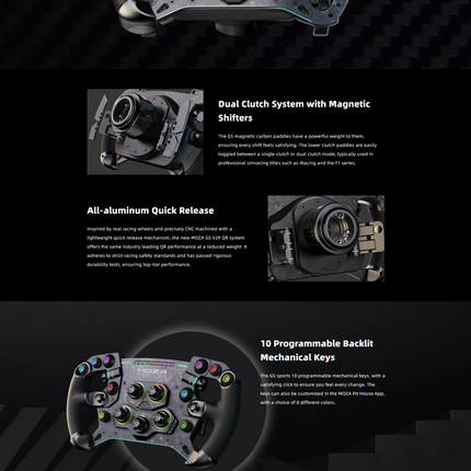 Moza Racing GS V2P Wheel