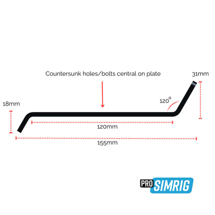PRO SIMRIG Universal Heel Rest