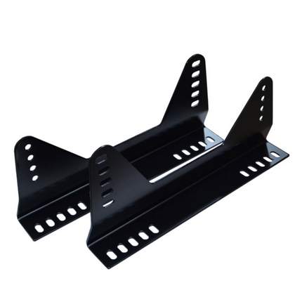 O-Rouge steel seat brackets, left+right