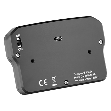 Ascher Racing Dashboard 4"