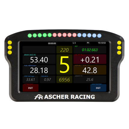Ascher Racing Dashboard 5"