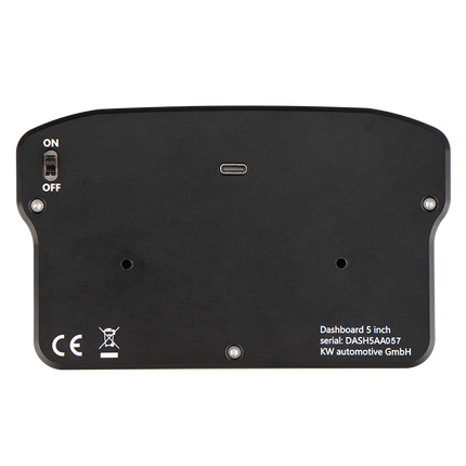 Ascher Racing Dashboard 5"