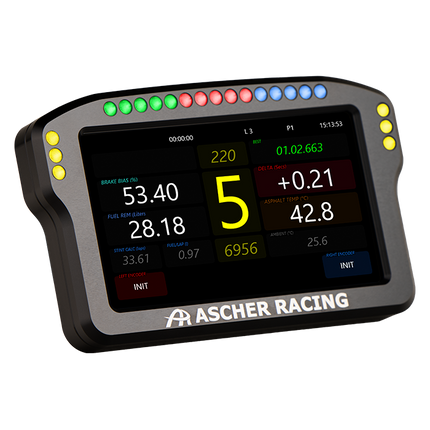 Ascher Racing Dashboard 5"