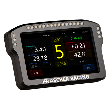 Ascher Racing Dashboard 5"