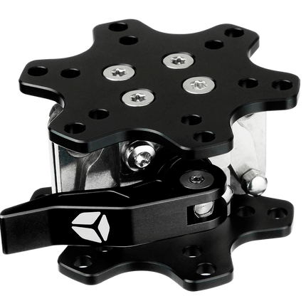 Cube Controls Universal Quick Release Full Set Black - simracer