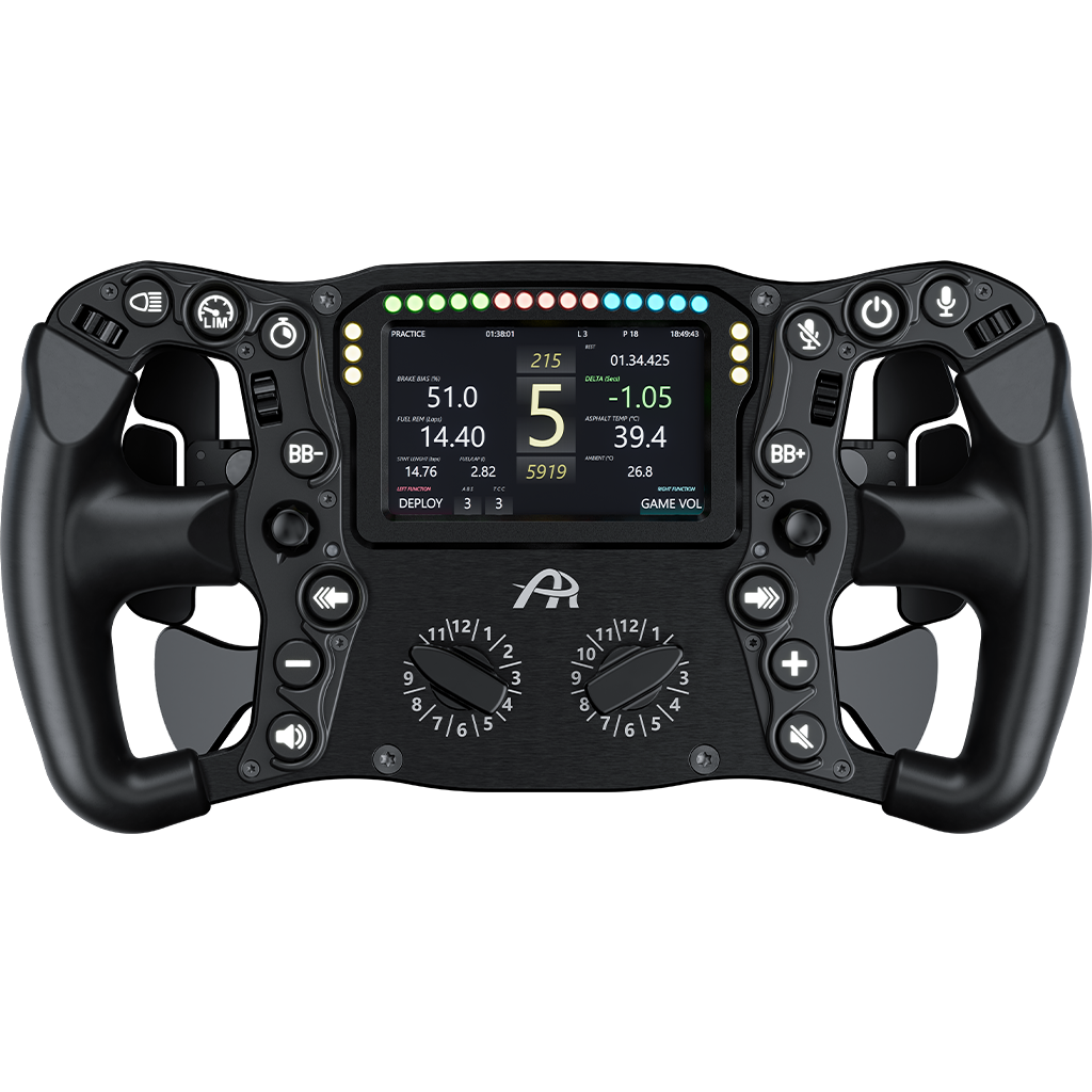 Ascher Racing Black Edition – neue High-End Simracing Wheels