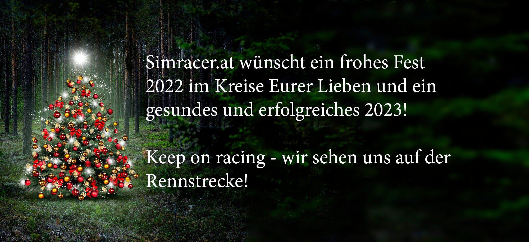 simracer.at wünscht ein frohes Fest!