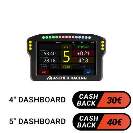 Ascher Racing Dashboard 5"