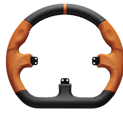 Gt Rim Sim Asetek SimSports GT Rim Closed D Orange Leather – simracer
