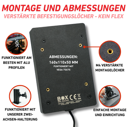 BoxOneRacing X1 Evo Simracing Button Box