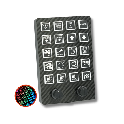 BoxOneRacing X1 Evo Simracing Button Box