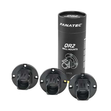 Fanatec QR2 Wall Mounts (3-pack)