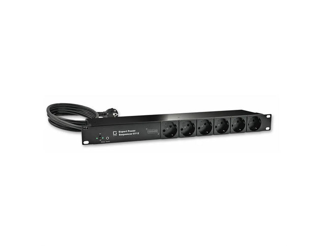 Gude 8112-4 Expert Power Sequencer 6x safety socket with surge protection and mains filter