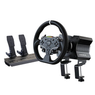 Moza R5 Racing Set (R5 Direct Drive Wheelbase, ES Lenkrad, SR-P Lite Pedale, Tischklemme)