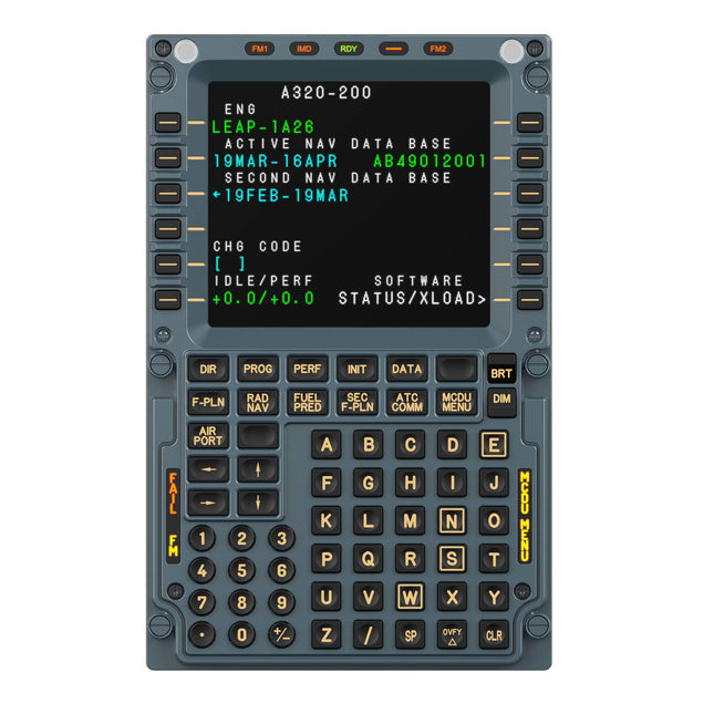 Moza MA3F Flight Computer Display