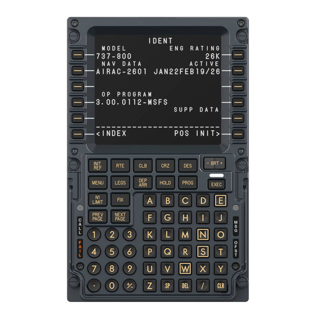 Moza MB7F Flight Computer Display