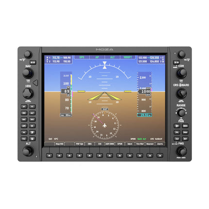 Moza MGX1000 Flight Instrument Panel