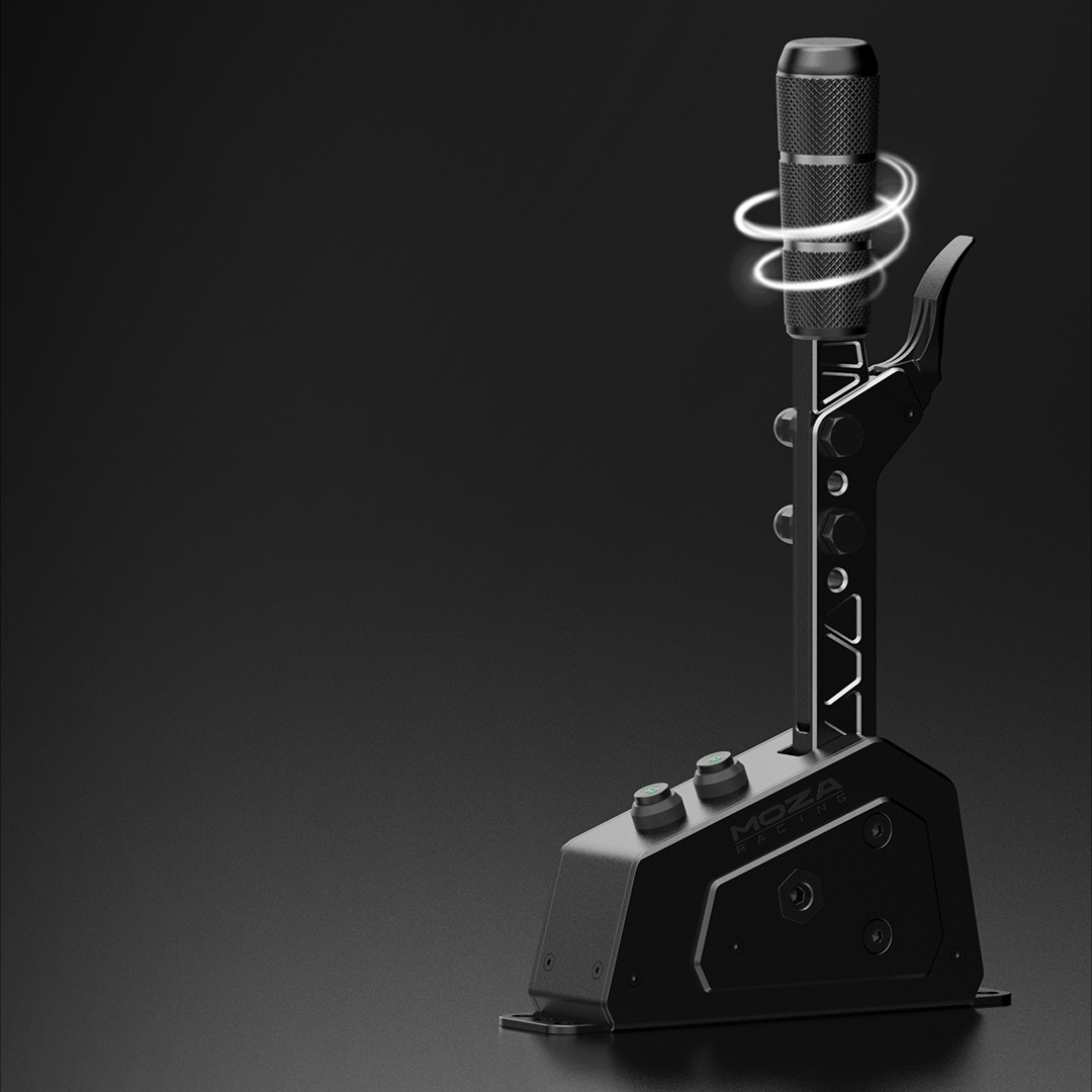 Sequential Shifter X Rocker Stand MOZA SGP Sequential Shifter – simracer