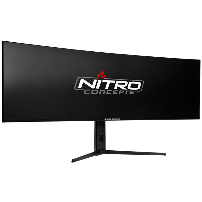 Nitro Concepts SM1 Simracing Monitor, 49" (124,5cm) Curved, 144Hz, FreeSync, G-Sync, HDMI, DP, USB