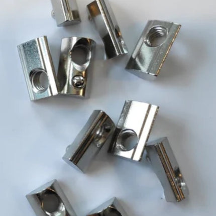 PRO SIMRIG M5 T-Slot Nuts (Spring Loaded) 10er Pack