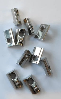 PRO SIMRIG M6 T-Slot Nuts (Spring Loaded) 10er Pack