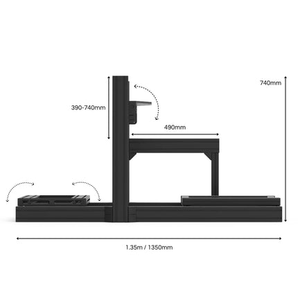 PRO SIMRIG PSR3 Fanatec DD Edition