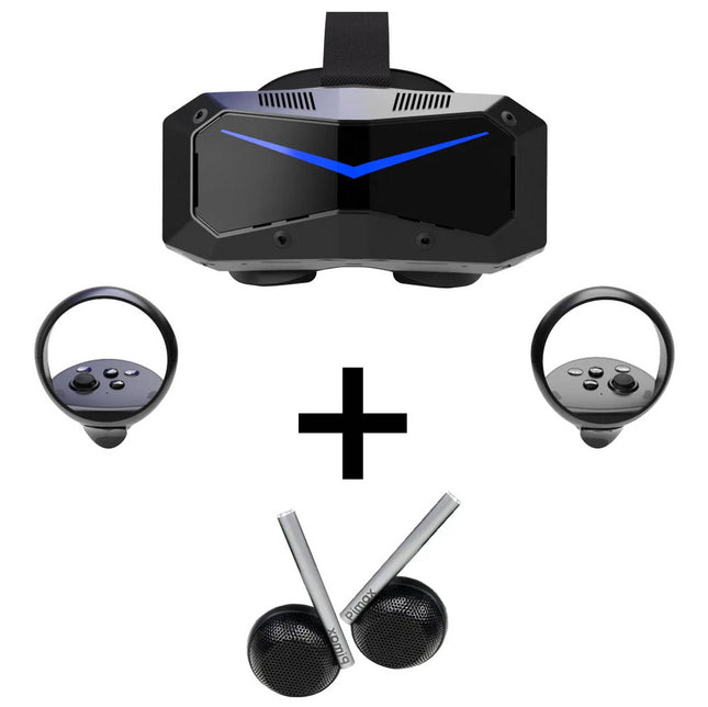 Pimax Crystal Super VR-Headset, 50 PPD + DMAS-Kopfhörer Bundle, schwarz, full payment