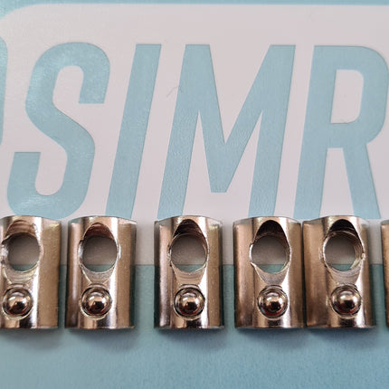 PRO SIMRIG M8 T-Slot Nuts (spring loaded) 10er Pack