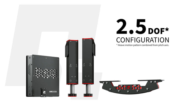 Qubic QS-210 2.5 DOF Pivot Set
