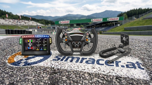 Simagic Bundle: Zeus GT Wheel, MagicDash 4 Display, MagLink Pro