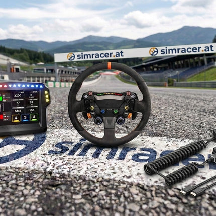 Simagic Bundle: Zeus Sport Wheel, MagicDash 4 Display, MagLink Pro