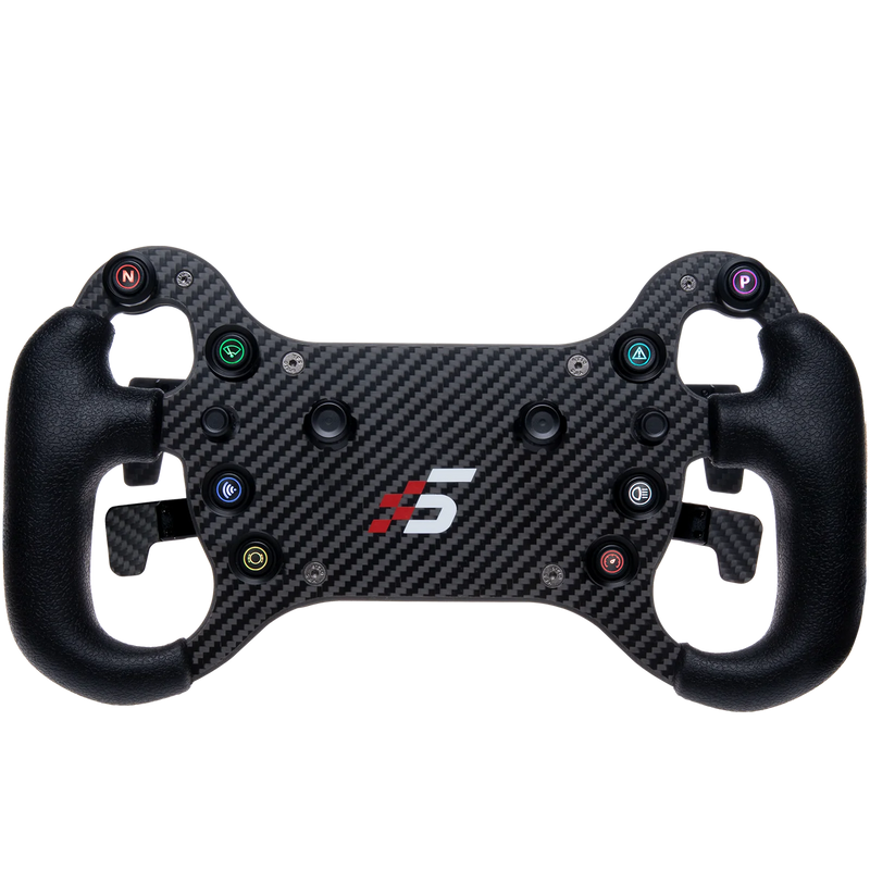 Simagic GT4-C Steering Wheel, Carbon Fiber, Shifter & Clutch Paddles