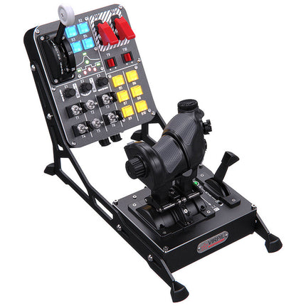 VIRPIL Controls Universal Angled Panel Mount, schwarz