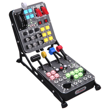 VIRPIL Controls Universal Angled Panel Mount, schwarz