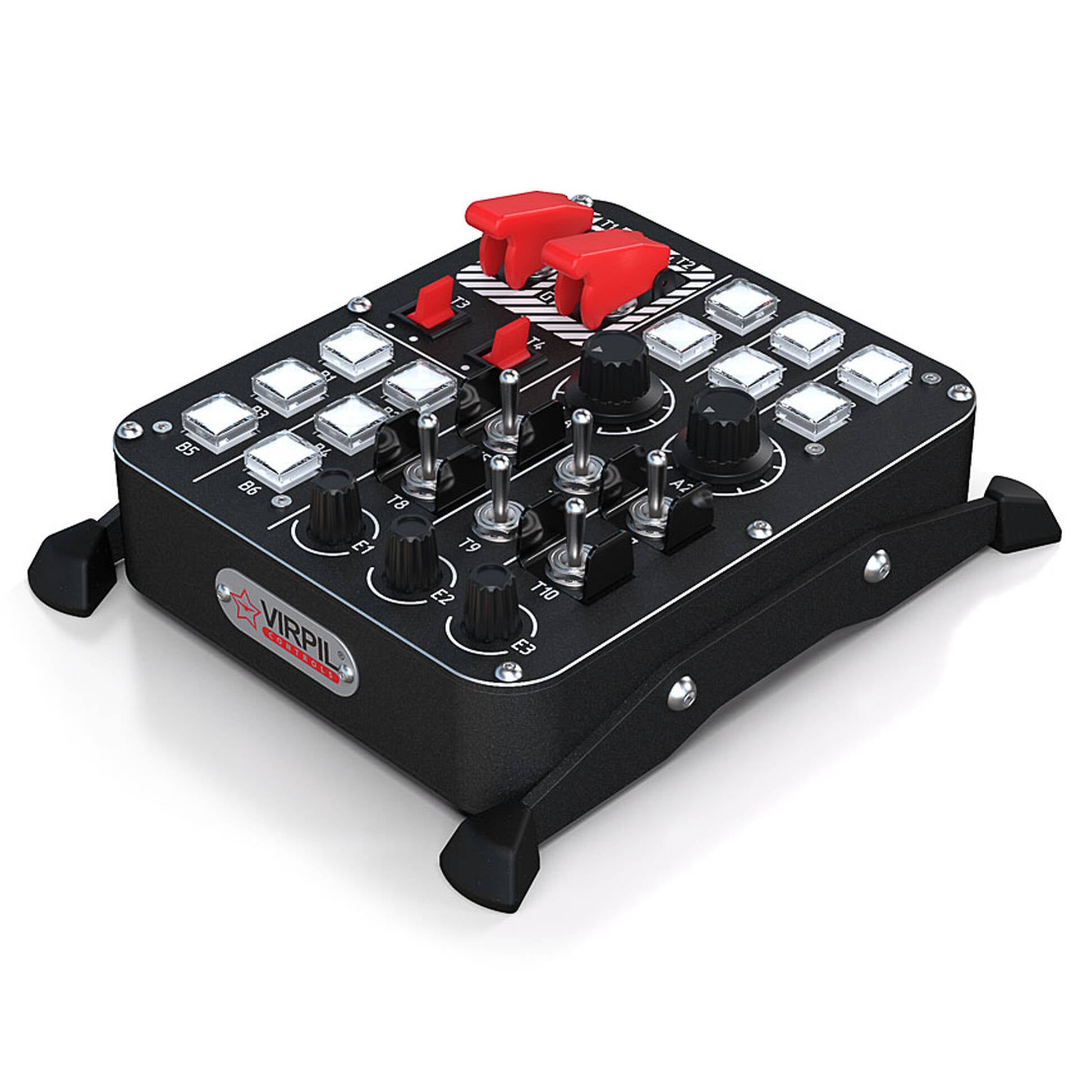 Control Panel Racer VIRPIL Controls Universal Control Panel #1, RGB, 27 Steuerelemente, sc ...