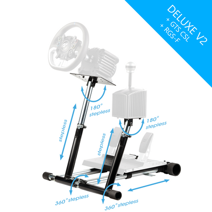 Wheel Stand Pro CSL Elite + RGS-F + GTS for CSL Elite LC pedals Deluxe V2
