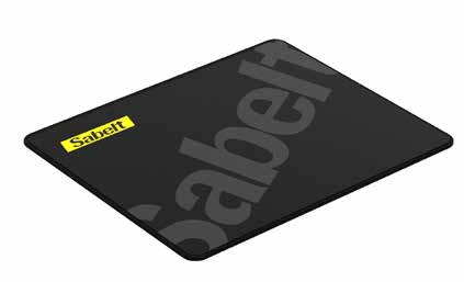 Sabelt mouse pad with logo