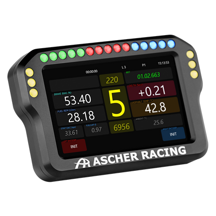 Ascher Racing Dashboard 4"
