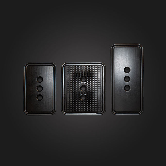 Asetek SimSports Forte Pedal Face Plates (3er Set)