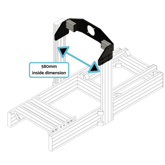 PRO SIMRIG Front Wheelbase-Halterung
