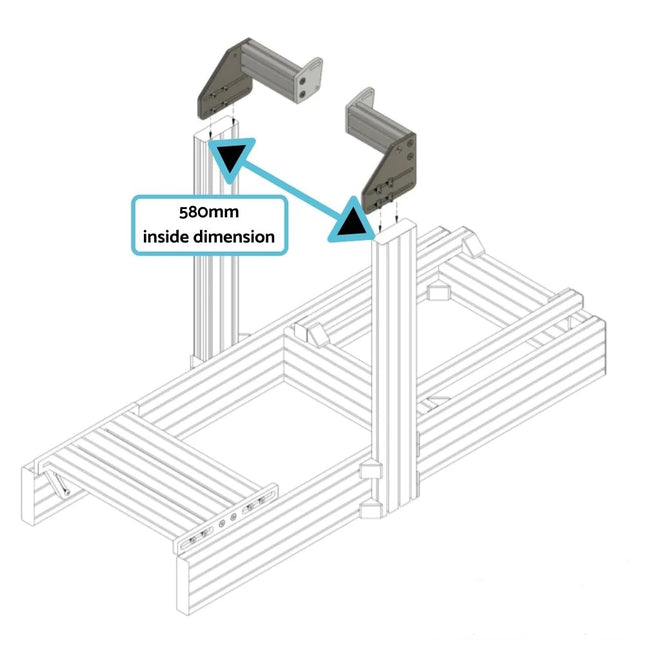 PRO SIMRIG seitliche Wheelbase-Halterung