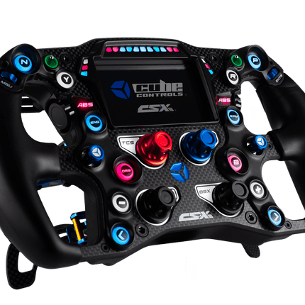 Cube Controls CSX-3 4-Paddels schwarz Sim Racing Steering Wheel - simracer