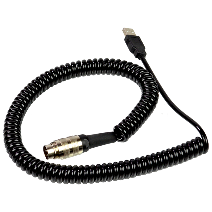 undertrykkeren sponsoreret katastrofe Ascher Racing spiral cable USB to Binder connector, 0.5m – simracer